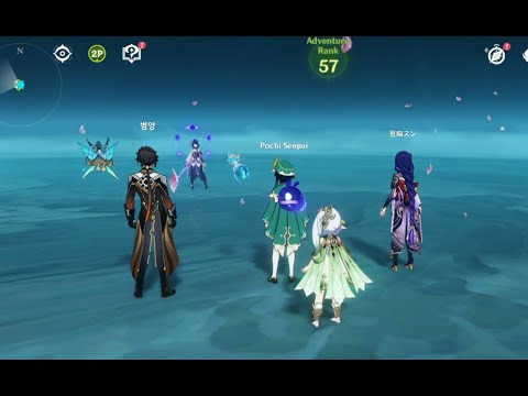 Few minutes after getting Nahida team with ARCHONs vs BOSS Raiden no Inazuma Tono/ RaidenPuppet