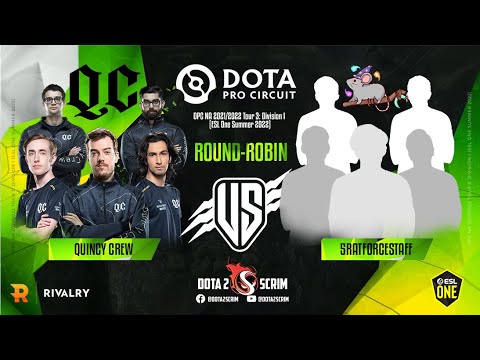 Quincy Crew vs 5RATFORCESTAFF - DPC NA 2021/22 Tour 3: Division I - Round-Robin - Game Highlights