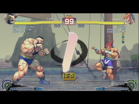 Hagejin (Zangief) vs Mukii (Adon) - AE 2012 Match *1080p*