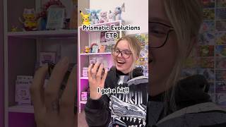Open a Prismatic Evolutions ETB w/ me!! #pokemon #pokemontcg