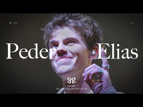 231026 Peder Elias (페더 엘리아스) - Bonfire (Live in Seoul, Korea / Night 1)