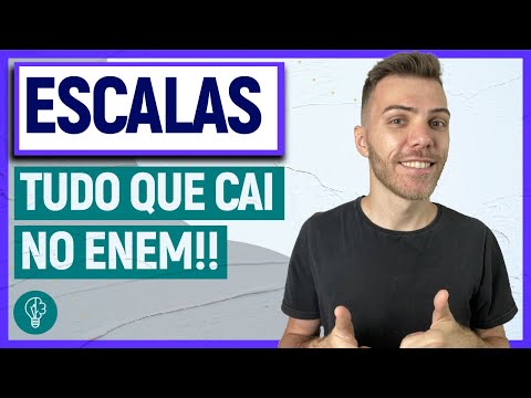 ESCALAS: TUDO QUE CAI NO ENEM!! (matemática Enem)