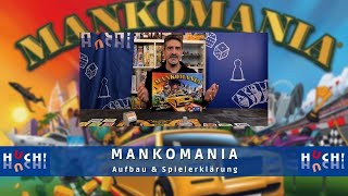 MANKOMANIA // Aufbau & Spielerklärung // HUCH! Spiele