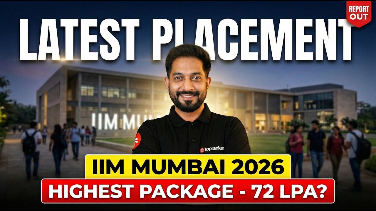 IIM Mumbai Released Placement Report 2024-26 😳 | 72 LPA Highest Package?