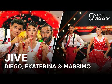 Diego, Ekaterina & Massimo im JIVE über die Bühne 😍🔥 | Trio Dance | Show 10 | Let's Dance 2025 💃