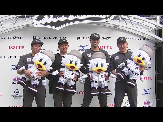 マリーンズ・中村稔弥投手・ソト選手・鈴木昭汰投手・益田直也投手ヒーローインタビュー 5月26日 千葉ロッテマリーンズ 対 福岡ソフトバンクホークス