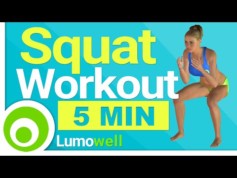 5 Minute Squat Workout