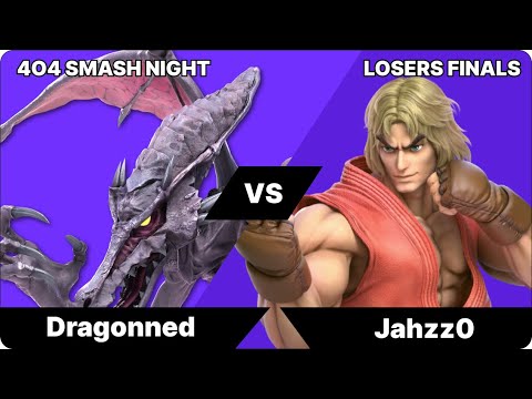 4o4 Smash Night 91 - Dragonned(Ridley) vs Jahzz0(Ken)