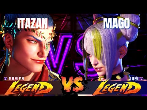 SF6 - ITAZAN (Marisa) VS MAGO (Juri) - Hight Level Gameplay