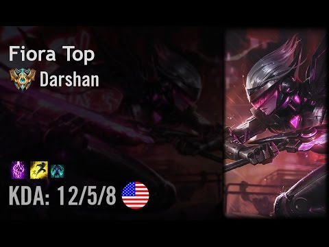Fiora Top vs Ekko - Darshan - NA Challenger Patch 6.7