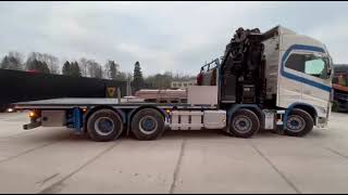 Volvo FH16 HIAB 855E-7 / PLATFORM L=6454 mm 488kW thumbnail