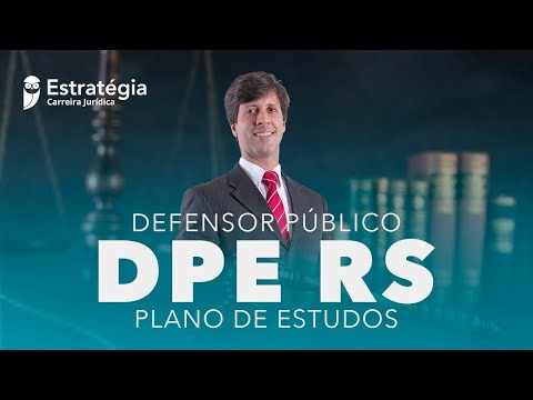 Defensor Público DPE RS: Plano de Estudos