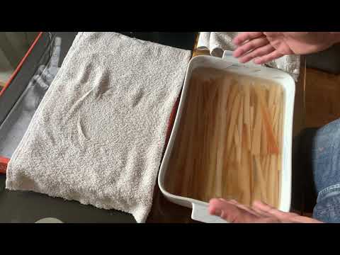 Papyrus Paper Making - How to Harvest and Prepare - Part 2