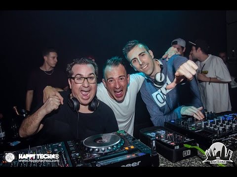 Dualitik b2b Shitake @ Happy Techno - City Hall (Barcelona / Spain) - 09.01.2016