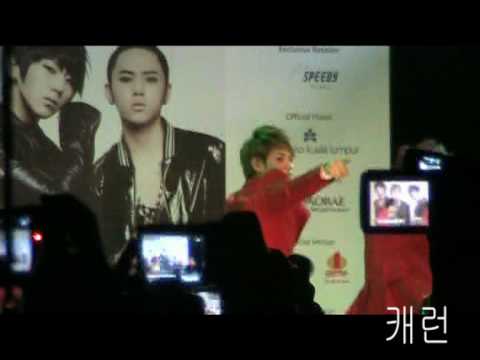 [FANCAM]100626 Beast Showcase in Malaysia - Shock