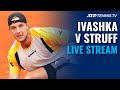 Ilya Ivashka v Jan-Lennard Struff live stream | 2021 BMW Open