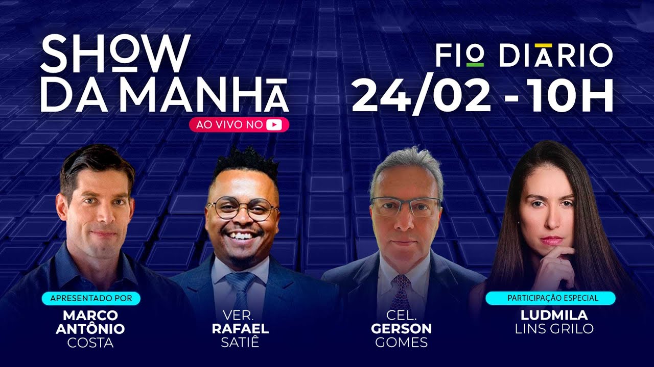 SHOW DA MANHÃ - LUDMILA LINS GRILO EXPÕE OS ESCÂNDALOS DO STF - 24/02/2026