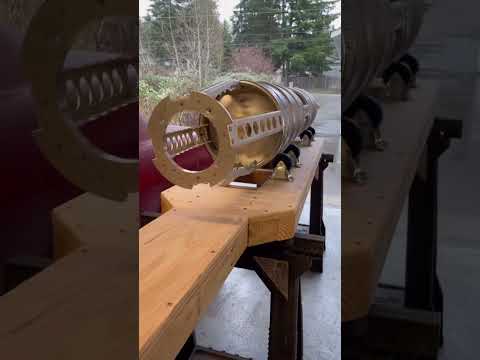 Rocket made out of beer kegs & SCS parts🍻🚀 we salute you​⁠​ ​⁠@KegRocket #aerospace #engineering