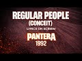 Pantera - Regular People Conceit (Lyrics on Screen Video 🎤🎶🎸🥁)