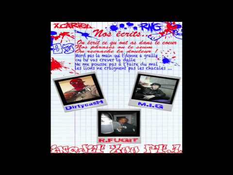 R.FUGIT INEDIT ZOO PT1 " Nos écrits" feat R.N.G Dirtycash & M.I.G ( RED NOZ GANG) PROD CASAONE