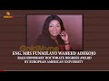 ENG MRS FUNMILAYO WAHEED ADEKOJO BAGS HONORARY DOCTORATE AWARD BY EUROPEAN AMERICAN UNIVERSITY