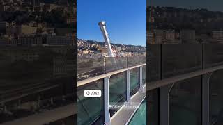 Msc World Europa Cruise in Genova Italy with msc friend  muriel rurif #mscworldeuropa #genova