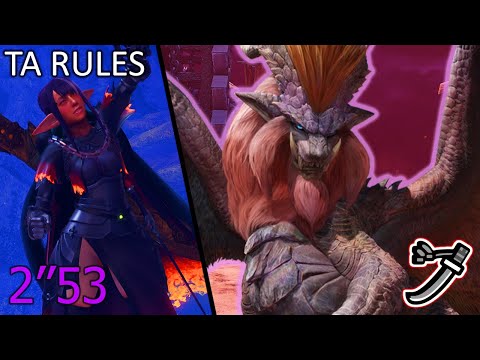 [MHWI] Tempered Teostra Longsword 2'53 (TA Wiki Rules)