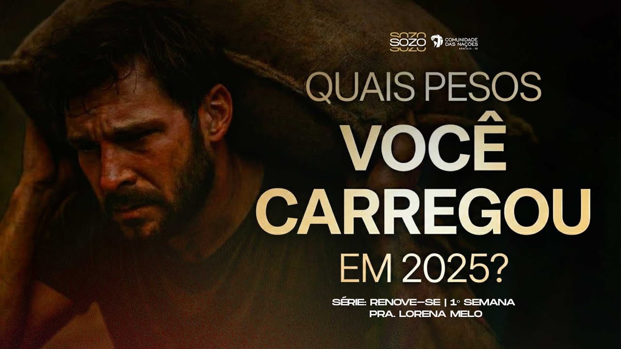QUAIS PESOS VOCÊ CARREGOU EM 2025 ? | RENOVE-SE | 1º SEMANA