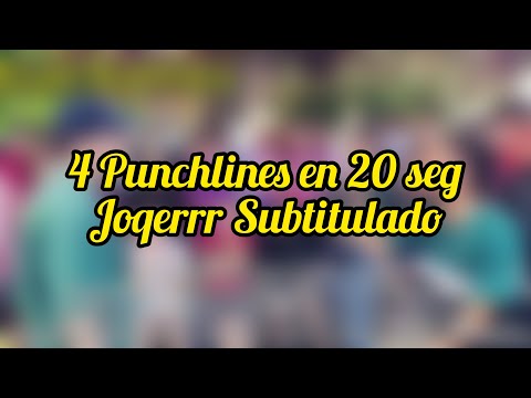 4 PUNCHLINES EN 20 SEGUNDOS JOQERR -SUBTITULADO- DEM BATTLES