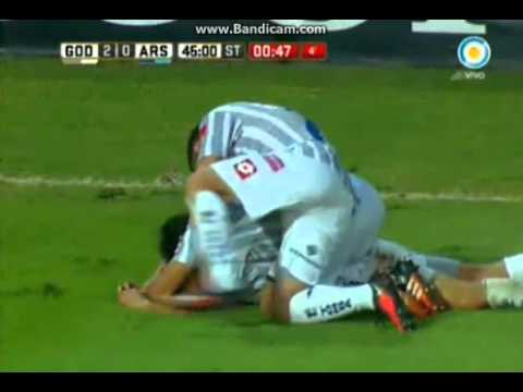 Godoy Cruz vs Arsenal (2-0) Primera División 2016 Fecha 13 Zona 1
