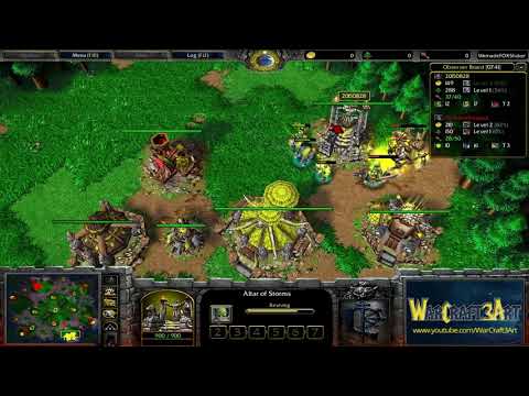 WarchiefRich(NE) vs Focus(ORC) - Game 1 - WarCraft 3 Frozen Throne - RN2375