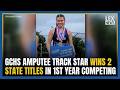 Great Crossing High School amputee track star wins two state titles in first year competing