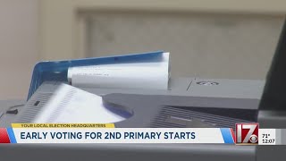 Early voting for second primary starts