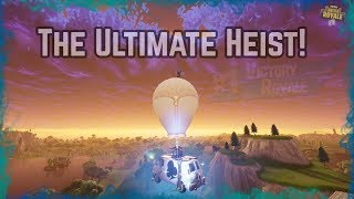 99% Of Players Won&#39;t See You! Easy WINS using the Getaway Balloon | Fortnite Battle Royale