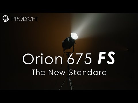 Introducing Prolycht Orion 675FS - RGBACL full spectrum spotlight