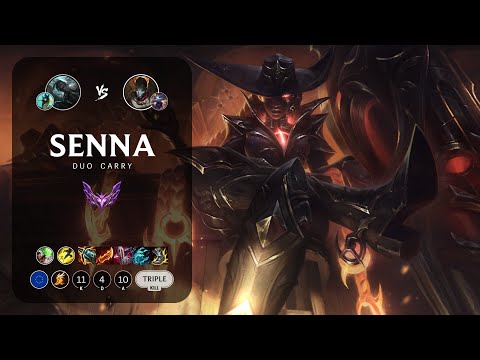 Senna ADC vs Jhin - EUW Master Patch 13.10
