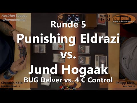 Legacy Championship Finale 2019: Runde 5 - Punishing Eldrazi VS. Jund Hogaak [Deutsch]