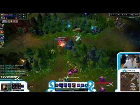 C9 Sneaky Caitlyn vs Draven [Challenger Ranked solo queue AD]