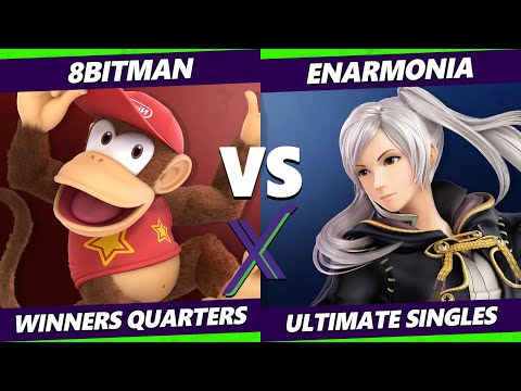 S@X 378 Online Winners Quarters - 8BitMan (Wolf, Diddy Kong) Vs. Enarmonia (Robin) Smash Ultimate