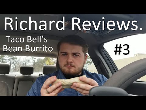 Taco Bell's Bean Burrito Review.