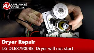 LG Dryer Repair: Will Not Spin - Drum Belt