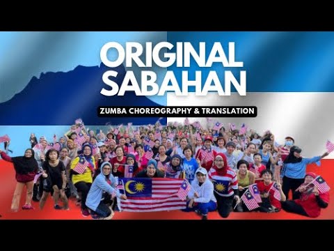 Original Sabahan Zumba choreography & English translation