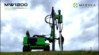 Mazaka MW1200 Pile Driver Machine m&aacute;quina hincadora nueva | Imagen 4 - Machineryline