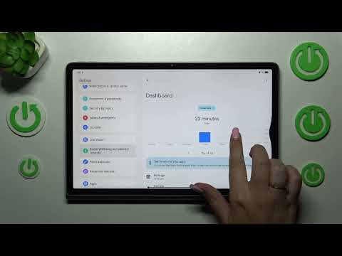 LENOVO Tab Plus 11 5 - How to Check Total Screen Time | Monitor Screen Usage