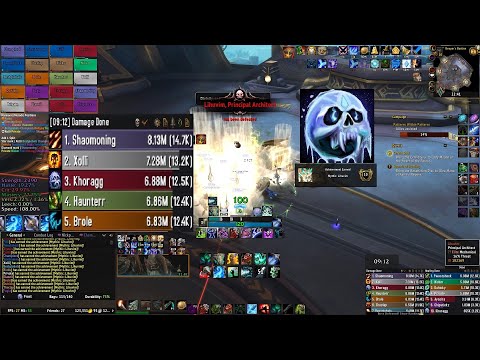 Mythic Lihuvim Frost DK | Sepulcher of the First Ones | WoW 9.2.5 PoV