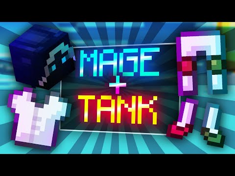 This OP mage setup is super tanky (Hypixel SkyBlock Ironman)