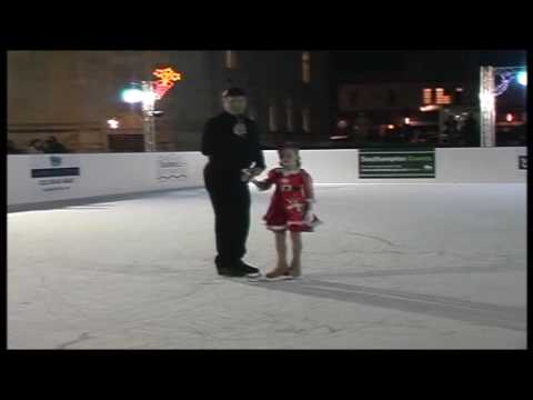 Danielle Harrison and Robin Cousins - Ice Skate