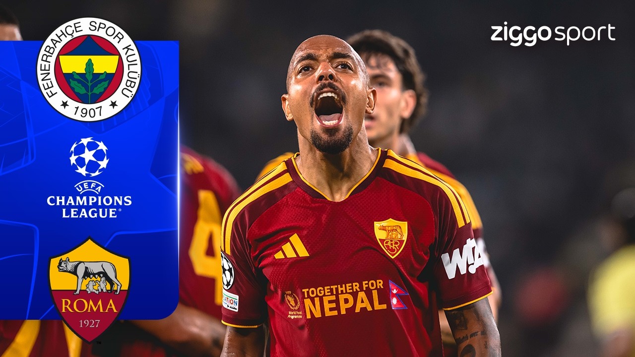 DONYELL MALEN WEER BELANGRIJK VOOR AS ROMA!!! 💫🤩  | Fenerbahçe vs Roma | Champions League 2026/27