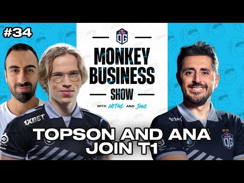 Topson's announcement, Road to TI Behind the Scenes | OG's Monkey Business Show Episode 34