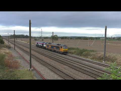 60095 and 66747 (Gbrf) 0D63. South Otterington. 24.10.21